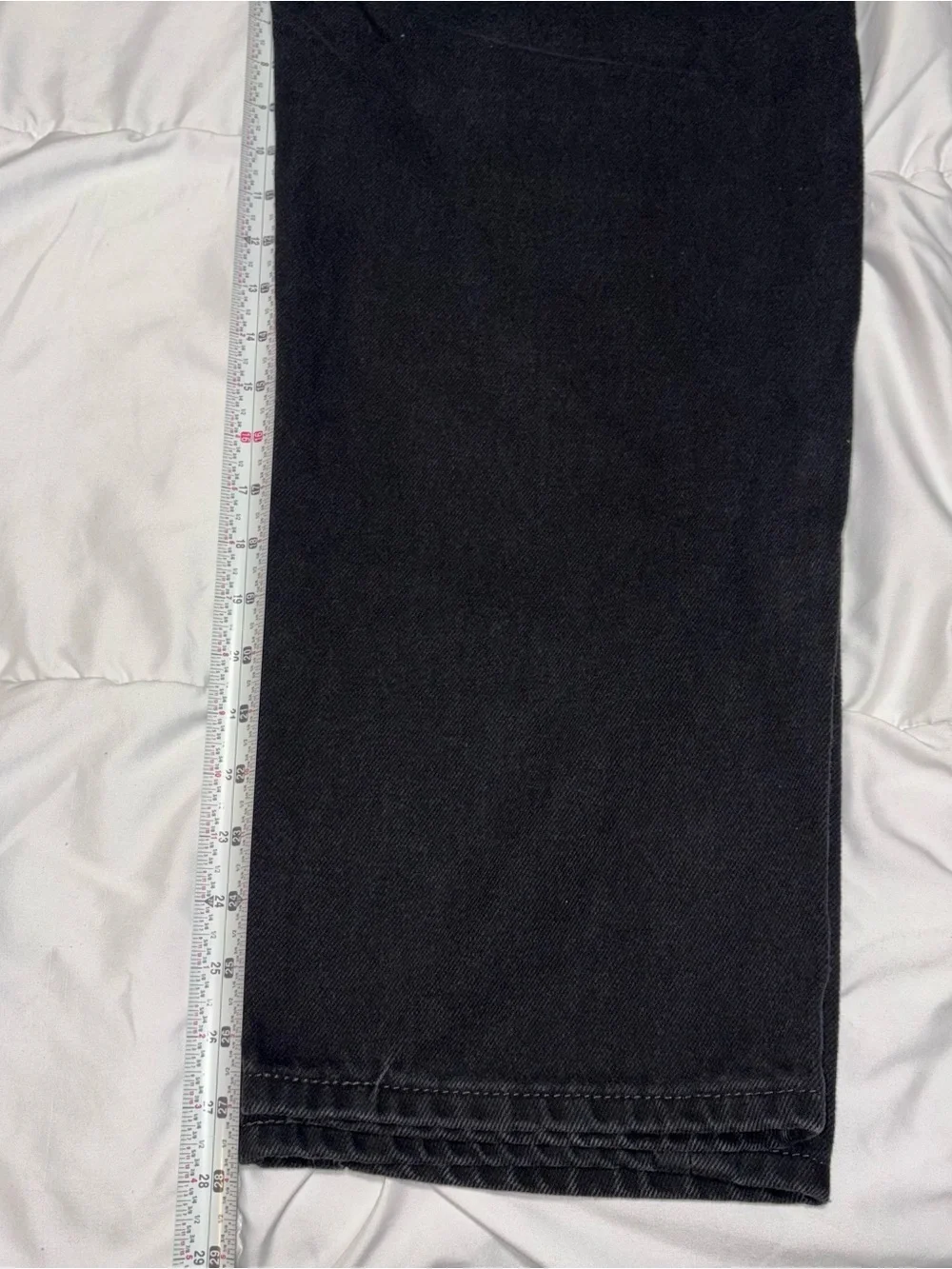 Levi's Men's Black 550 Relaxed Fit Denim Jeans - 40x30